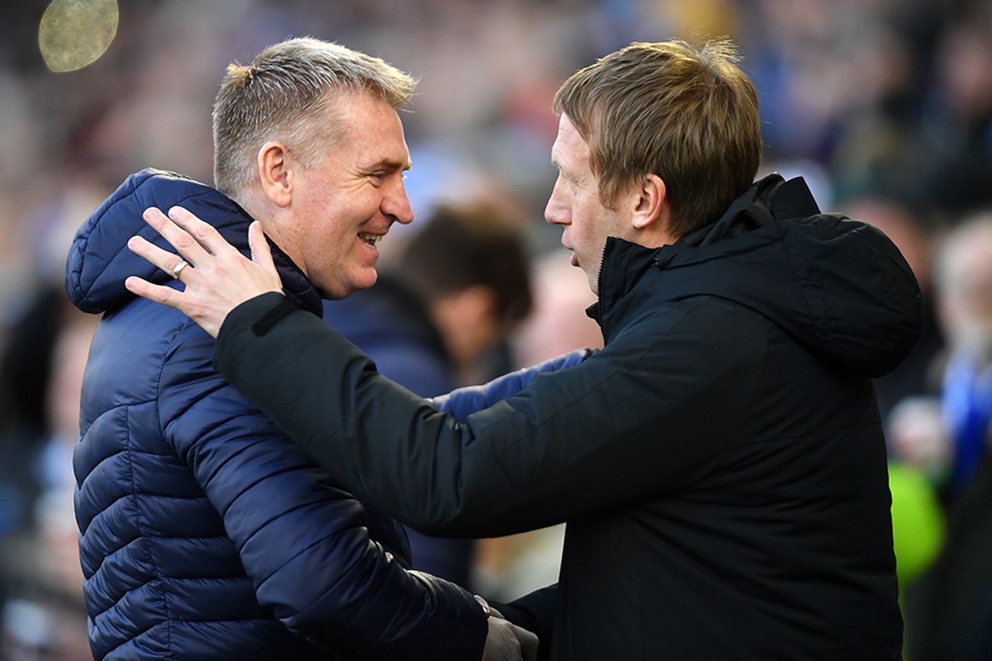 Dean Smith and Graham Potter